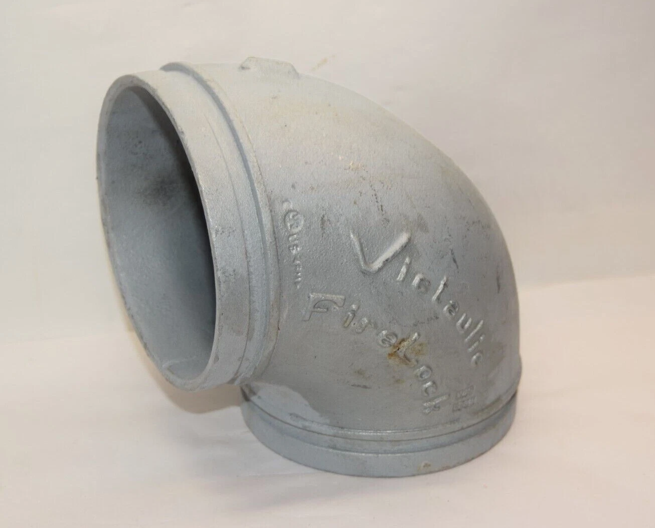 VICTAULIC 6" 6/168.3 001 Firelock Grooved Galvanized 90° 90 Degree Elbow (NEW)
