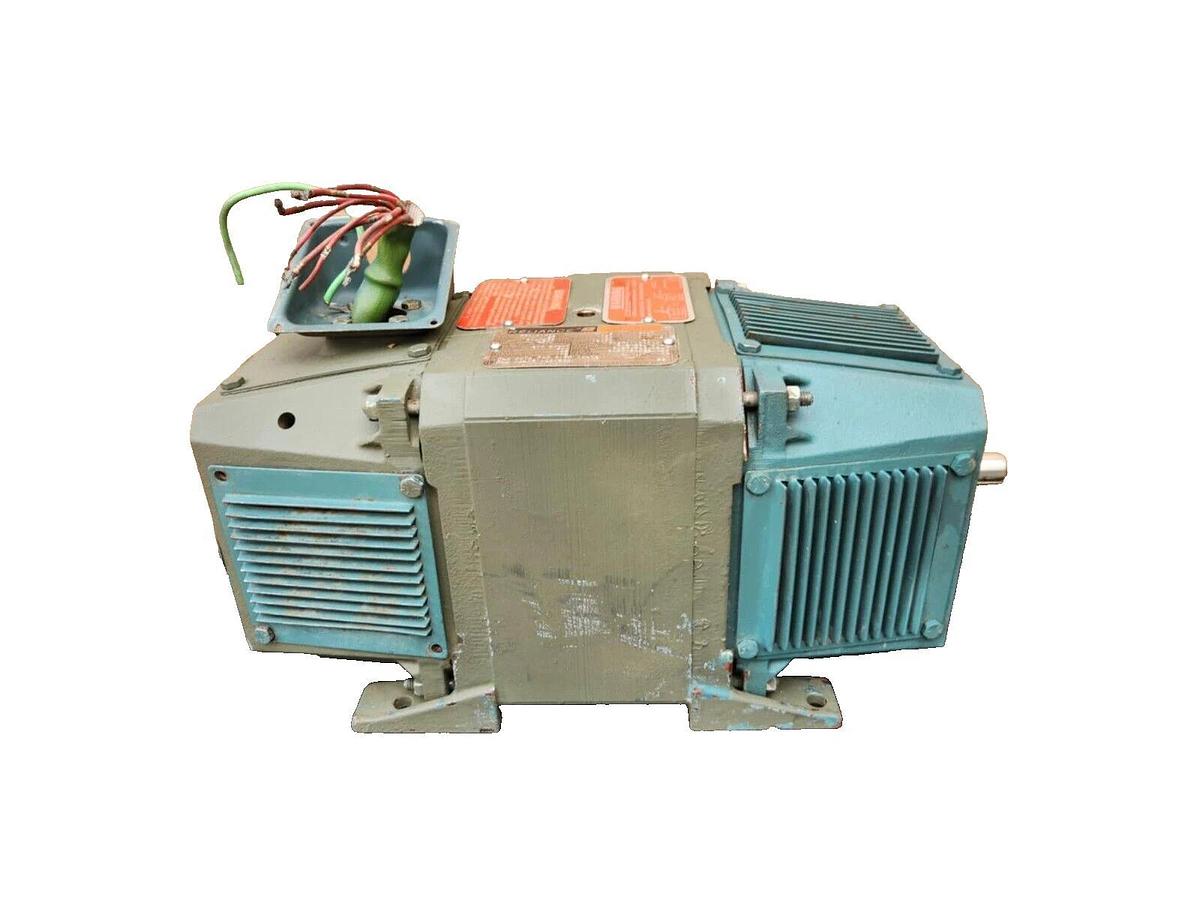 Used Reliance RPM III DC Motor DC0189ATY 3hp 3 hp 1750rpm 180v  cont