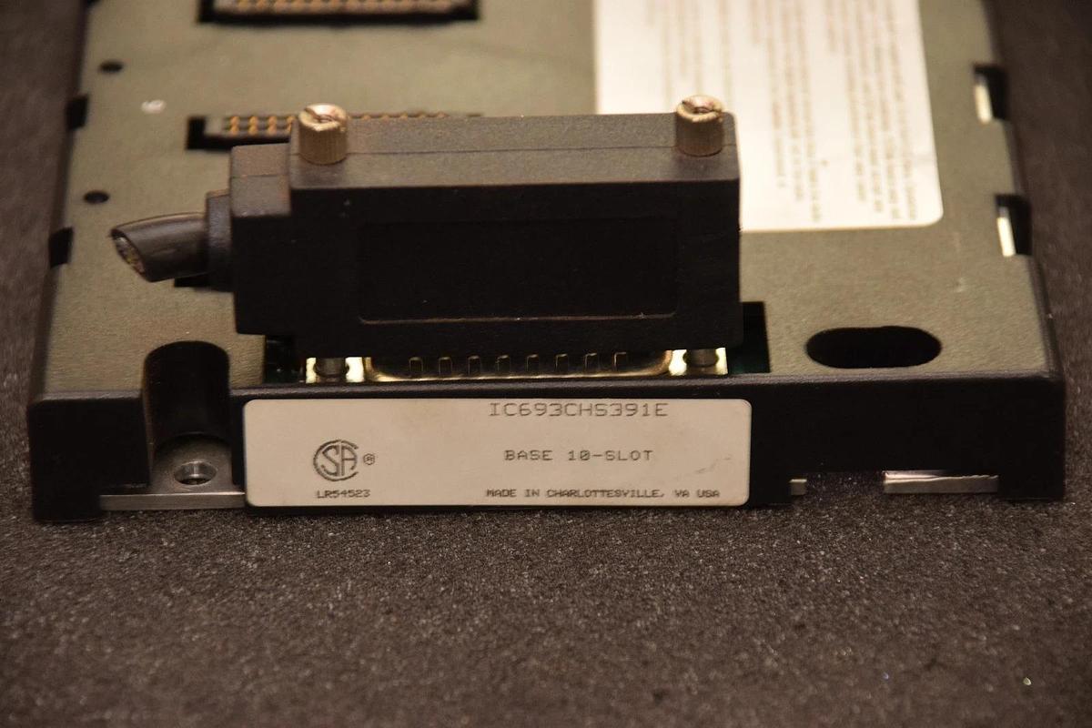 Used GE FANUC IC693CHS391E 10 SLOT EXPANSION BASEPLATE