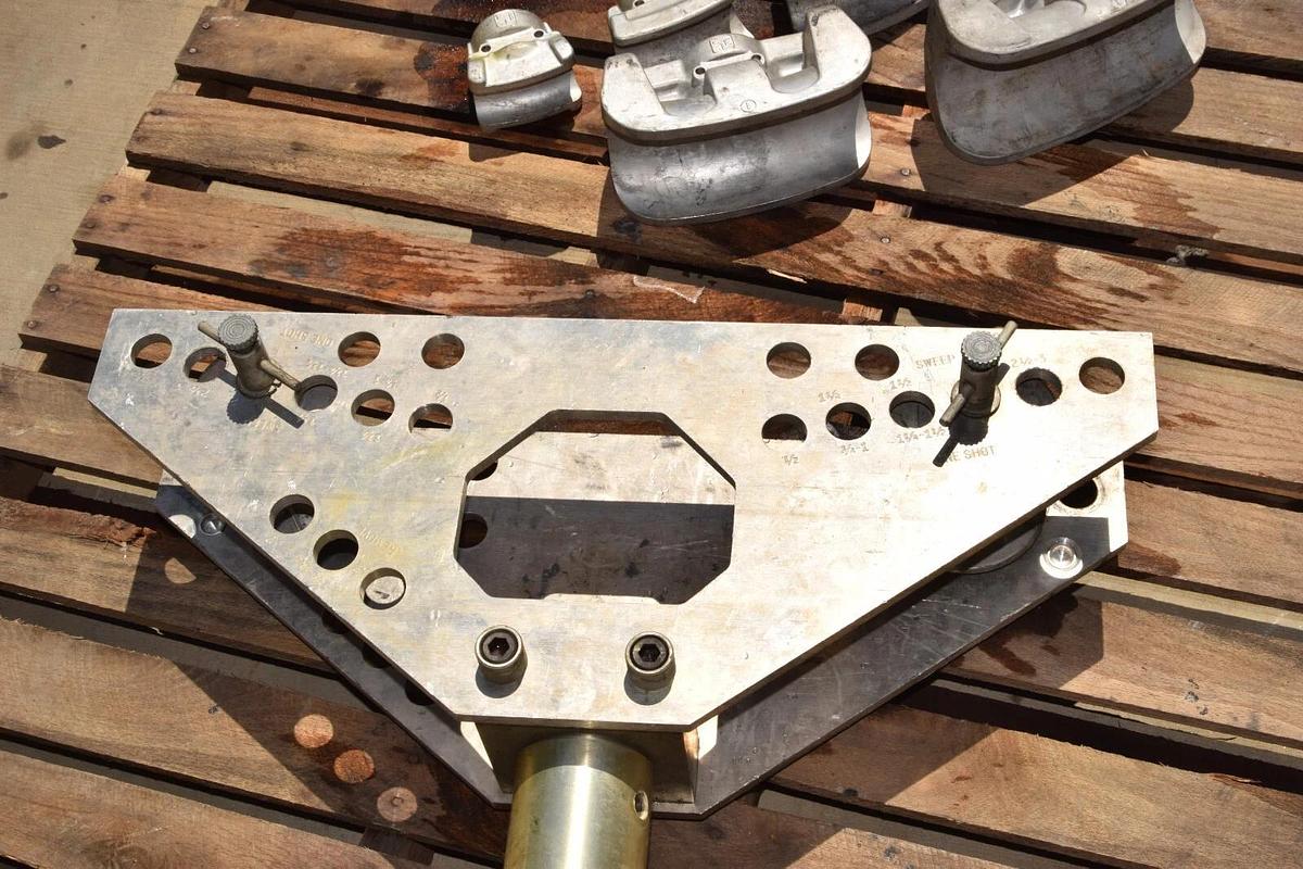 Used Enerpac Bender 1/2" - 4" 1/2-4" with attachments