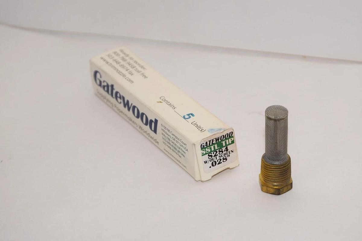 (NEW) GATEWOOD SSTL Tip S284 W/out Screen .028"