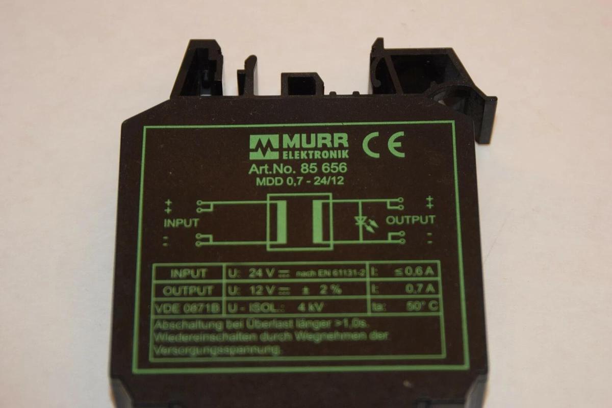 Used MURR ELEKTRONIK 85656 85 656 Converter Switch Mode