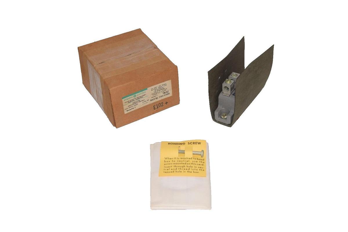 (Lot of 3) GE Insulated Groundable Neutral TNI62 600VAC 250DC 60Amp