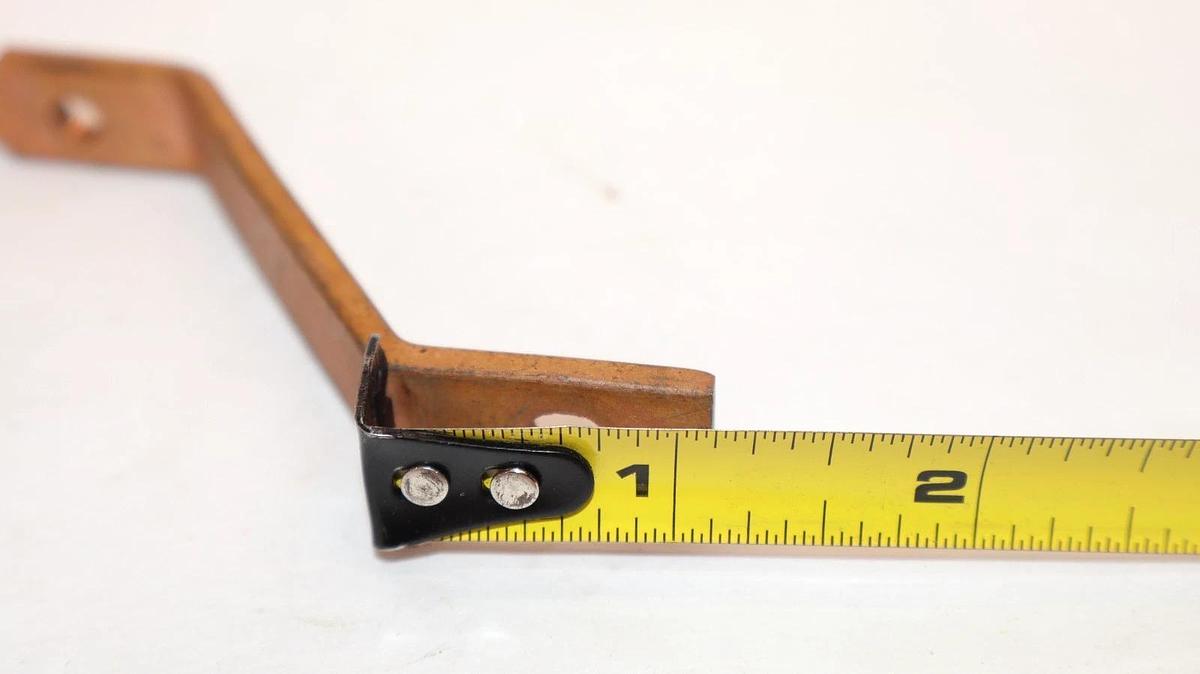 Used Buss Bar Copper 5-1/2" x 2-6/8 x 2-2/8" x 1-1/8" (Lot of 9)