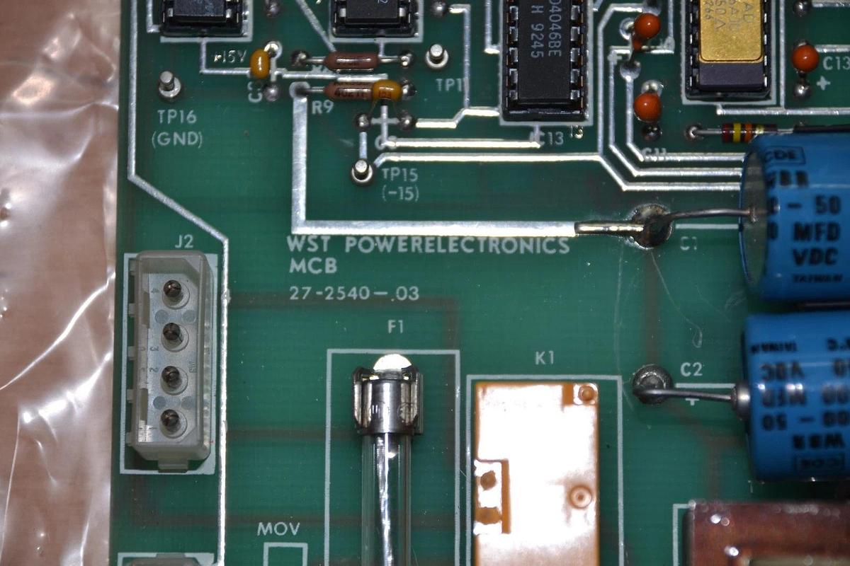Used WST Powerelectronics Circuit Board Card MCB 27-2540-03 27-2570.03 27-2540-.03