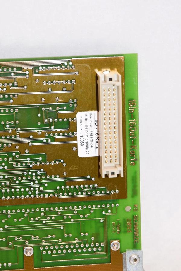 Used HOMATIC 2-083-01-5106 Rev 3 16In-16Out-Karte Mini-Controller Module