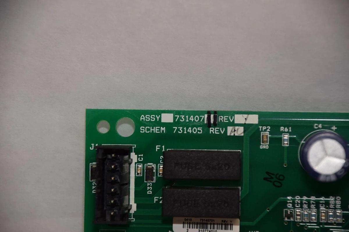 Used CPI CANADA INC 731407 , 73140711 Rev Y ,731405 Rev AC Filament Supply Board Card