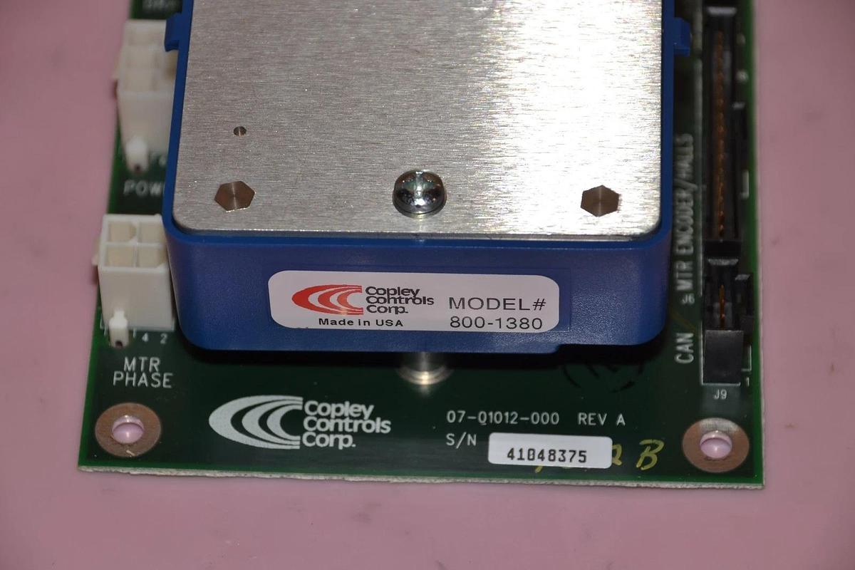 COPLEY CONTROLS CORP. 800-1380 8001380 REV A ACCELNET SERVO AMPLIFIER NEW