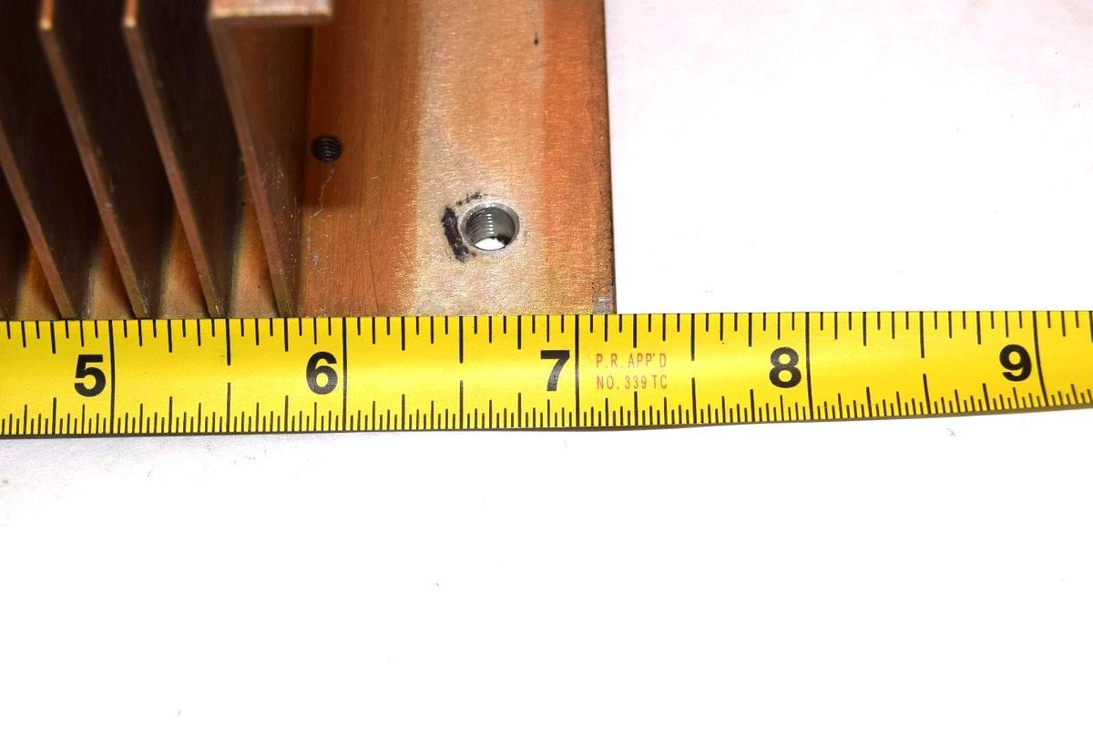 Used ATI 53894 , D-135088-8/04 13" x 2-3/8" x 7-1/8" Heat Sink