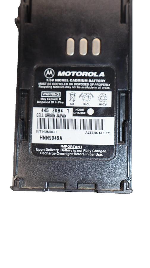 Used Motorola OEM 7.5V Nichel Cadmium Battery HNN9049A