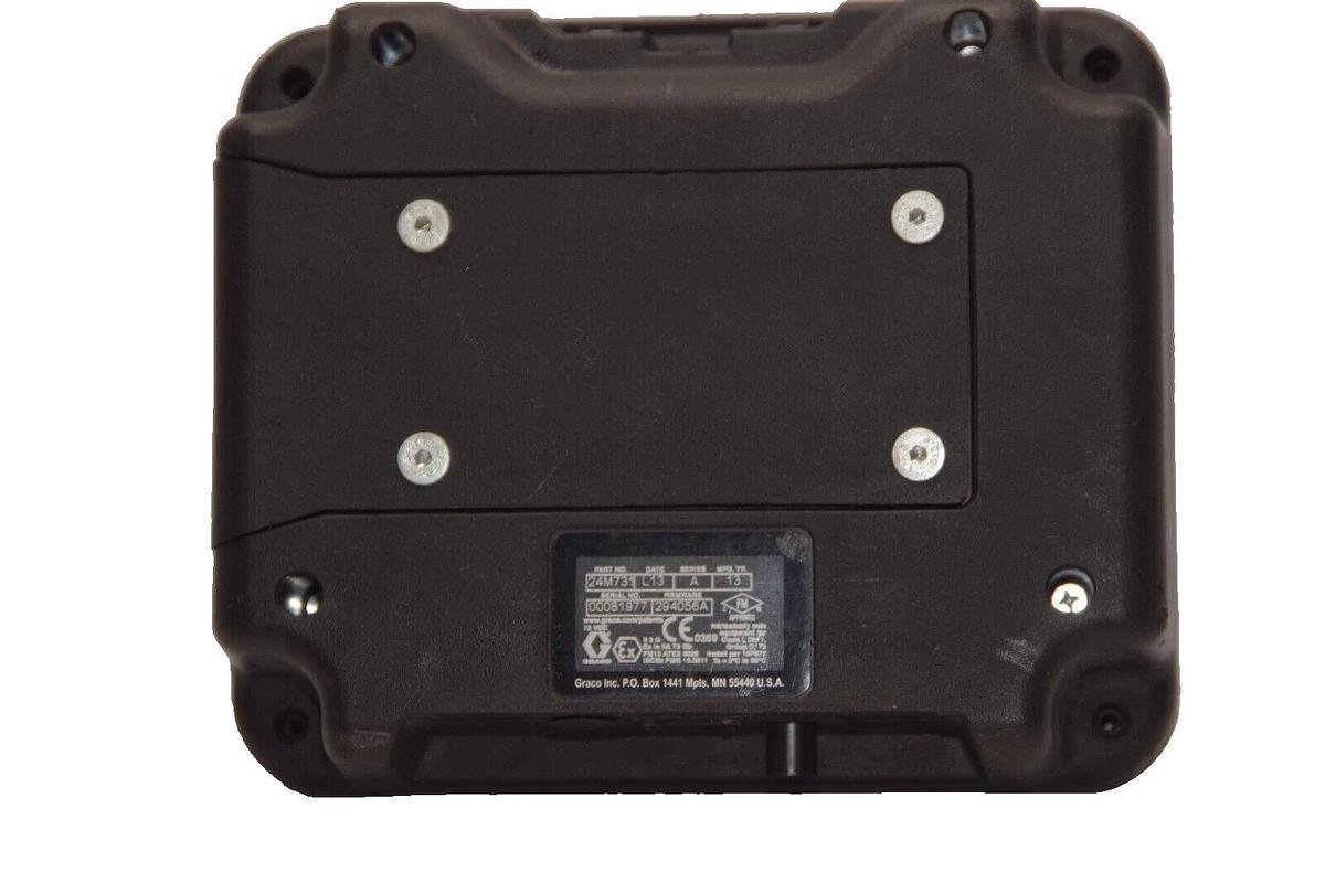 Used Graco Module PD Booth Controller Operator Interface Display Panel 24M731