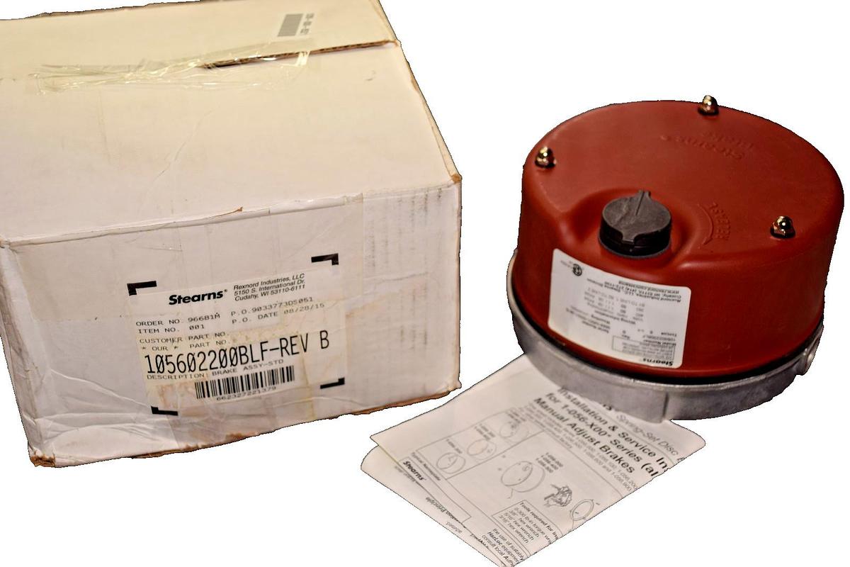 STEARNS Brake Clutch Assy 105602200BLF Rev B 380/460V (New)
