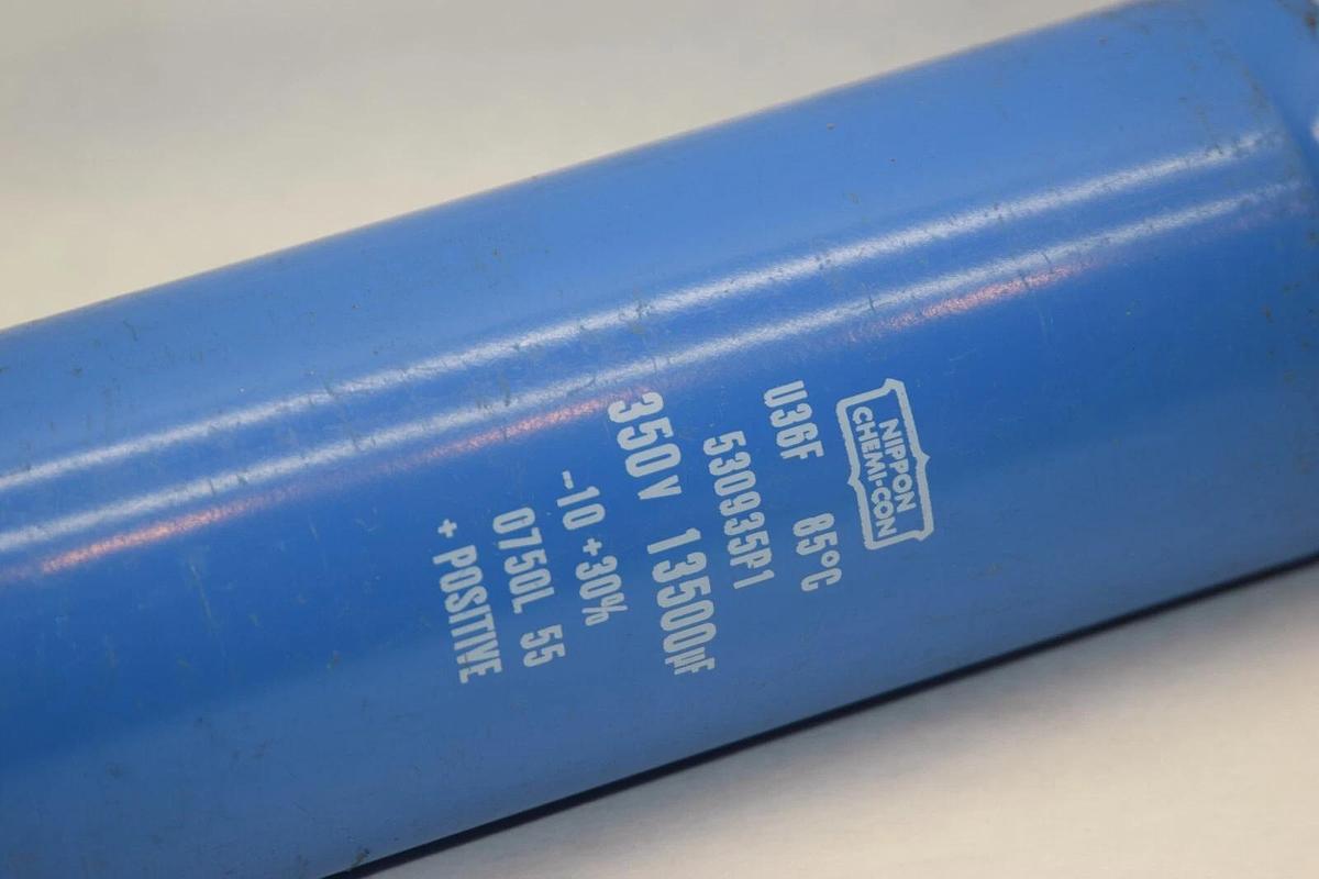 Used NIPPON CHEMI-CON 530935P1 350V 13500uF Capacitor