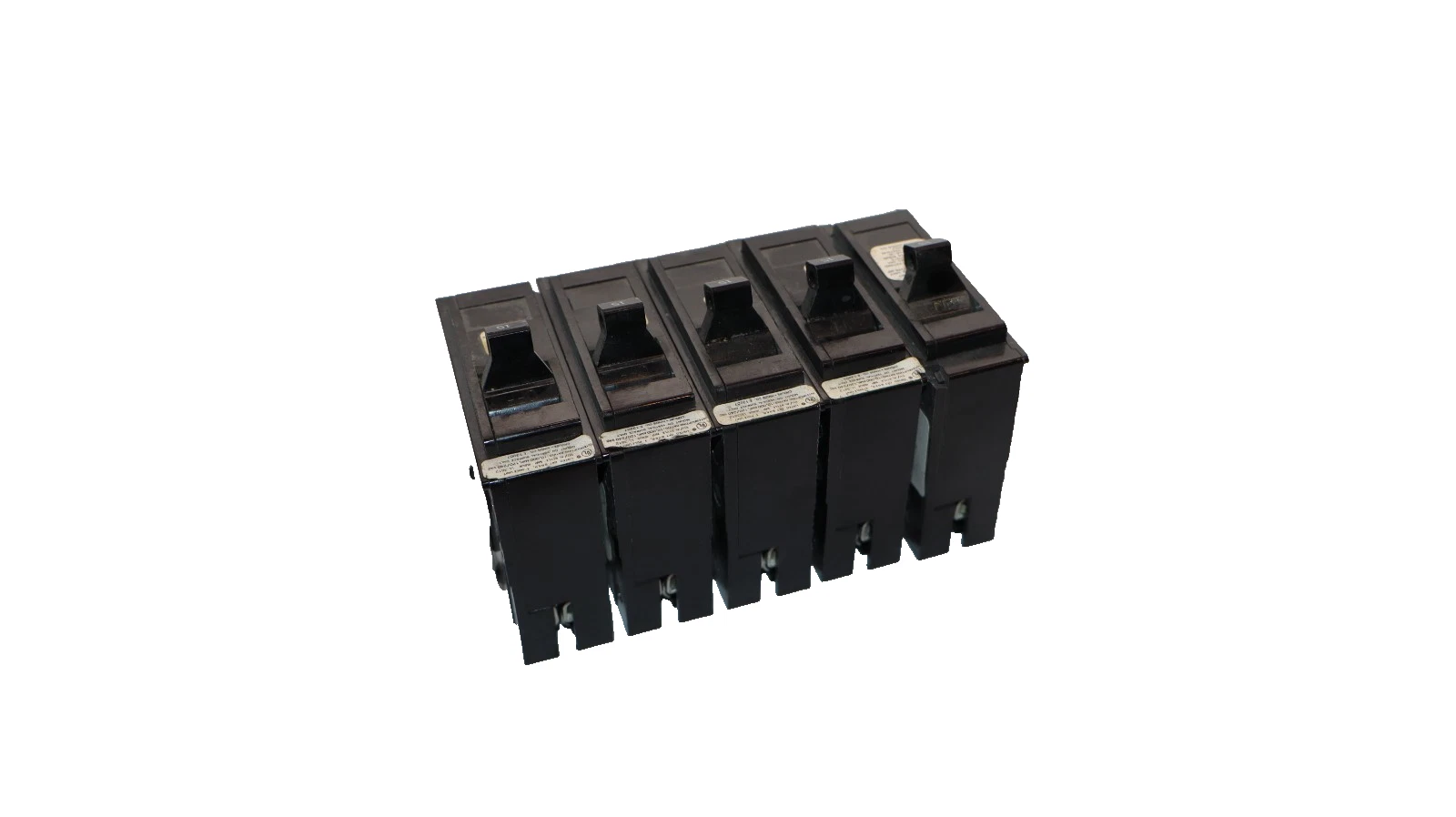 Used Murray Circuit Breaker 15 Amp 15A MP115-U 1 Pole 1P Crouse Hinds (Lot of 5)