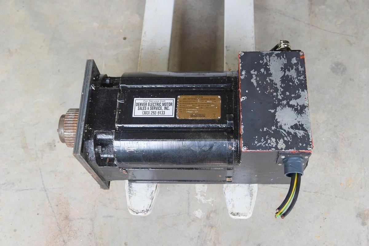Used Cincinnati Goldline induction Servo Motor 1-604-0001 , 9 KW 6000 RPM 230V 55A