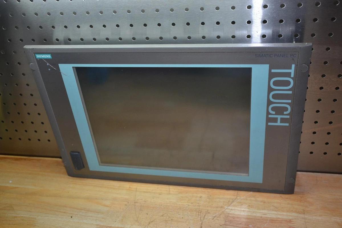 Used SIEMENS SIMATIC TOUCH PANEL 15T 15" Front U284.00.003.210  J515.112N06