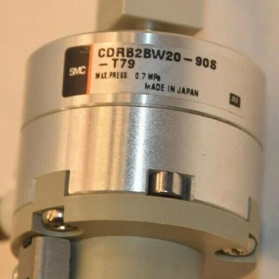 Used SMC CDRB2BW20-90S-T79 CDRB2BW2090ST79 0.7MPa Rotary Actuator Vane