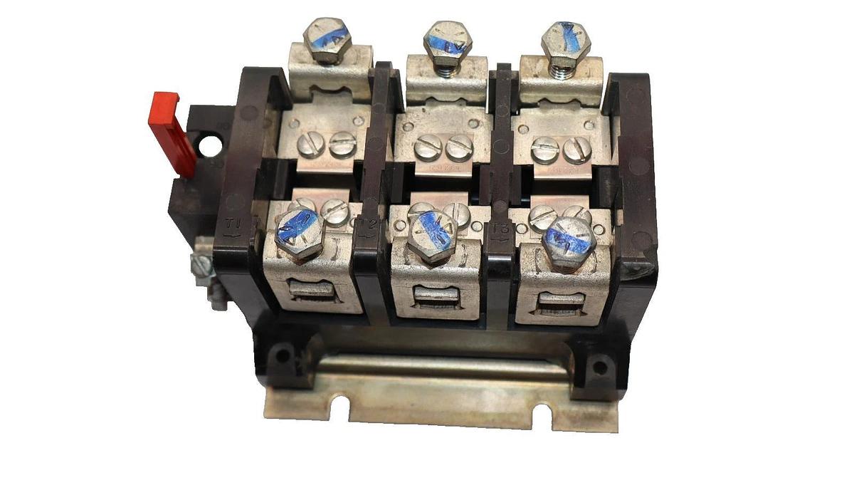 Used GE General Electric Overload Relay CR34E610A1 3P