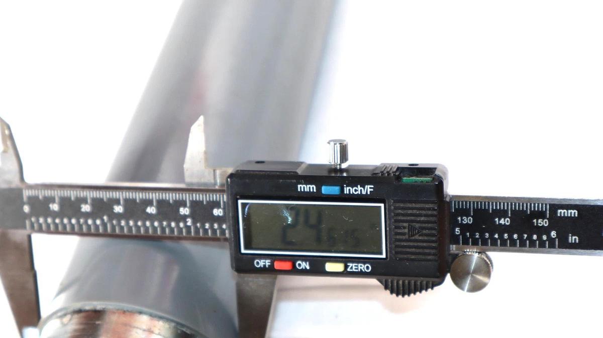 118480 , 20TTPRBGCTDZAX 17" Tapered Round Groove Conveyor Roller 7/16" Hex (New)