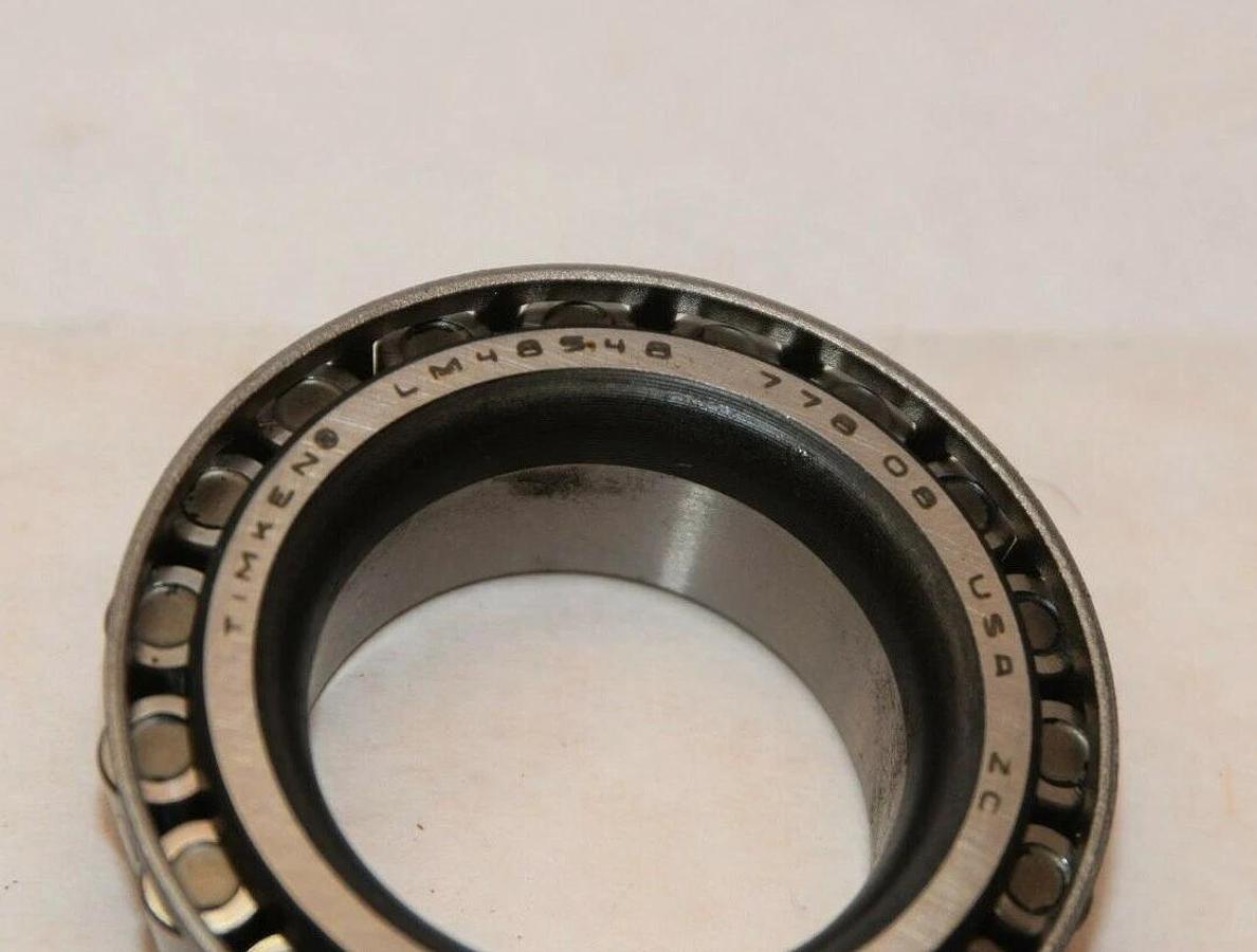 (NEW - Lot of 2) TIMKEN LM48548 LM-48548 USA Tapered Roller Bearing Cone