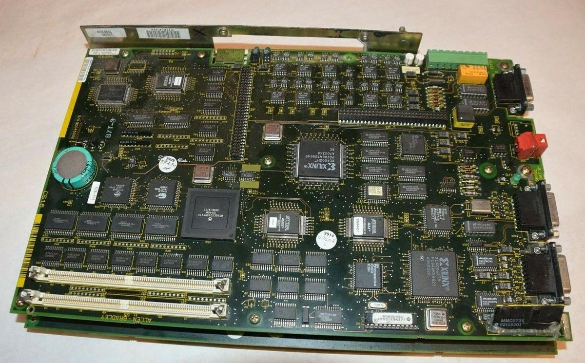 Used ALLEN BRADLEY 8520-4APA1 PROCESSOR MODULE  176409 Rev.01 As-Is