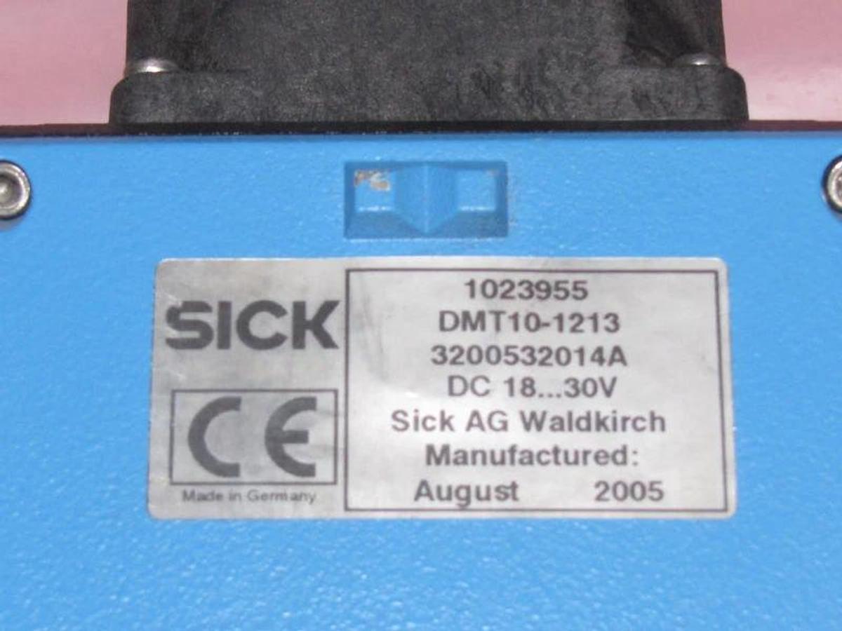 Used SICK DMT10 SENSOR DMT10-1213 1023955 3200532014A
