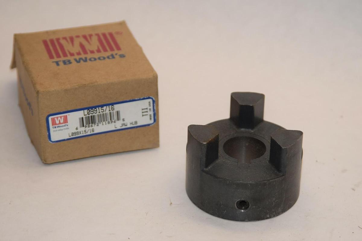 (NEW) TB WOODS L09915/16 L099x15/16 15/16" Bore Jaw Coupling