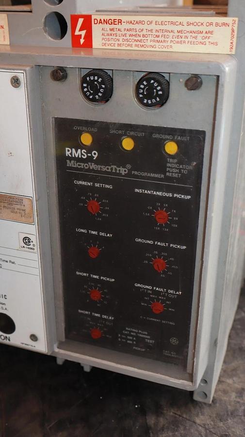 Refurbished GE General Electric Circuit Breaker Power Break 800A Amp TP88SSZE1 TR8S500 GF