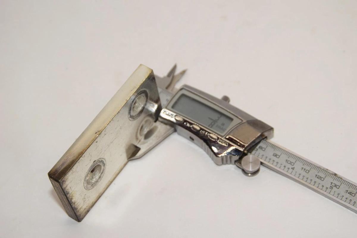 Used Copper Bus Bar 3-1/2" x 2" x 3/8"