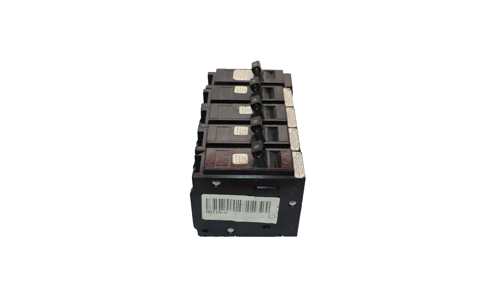 Used Murray Circuit Breaker 15 Amp 15A MP115-U 1 Pole 1P Crouse Hinds (Lot of 5)
