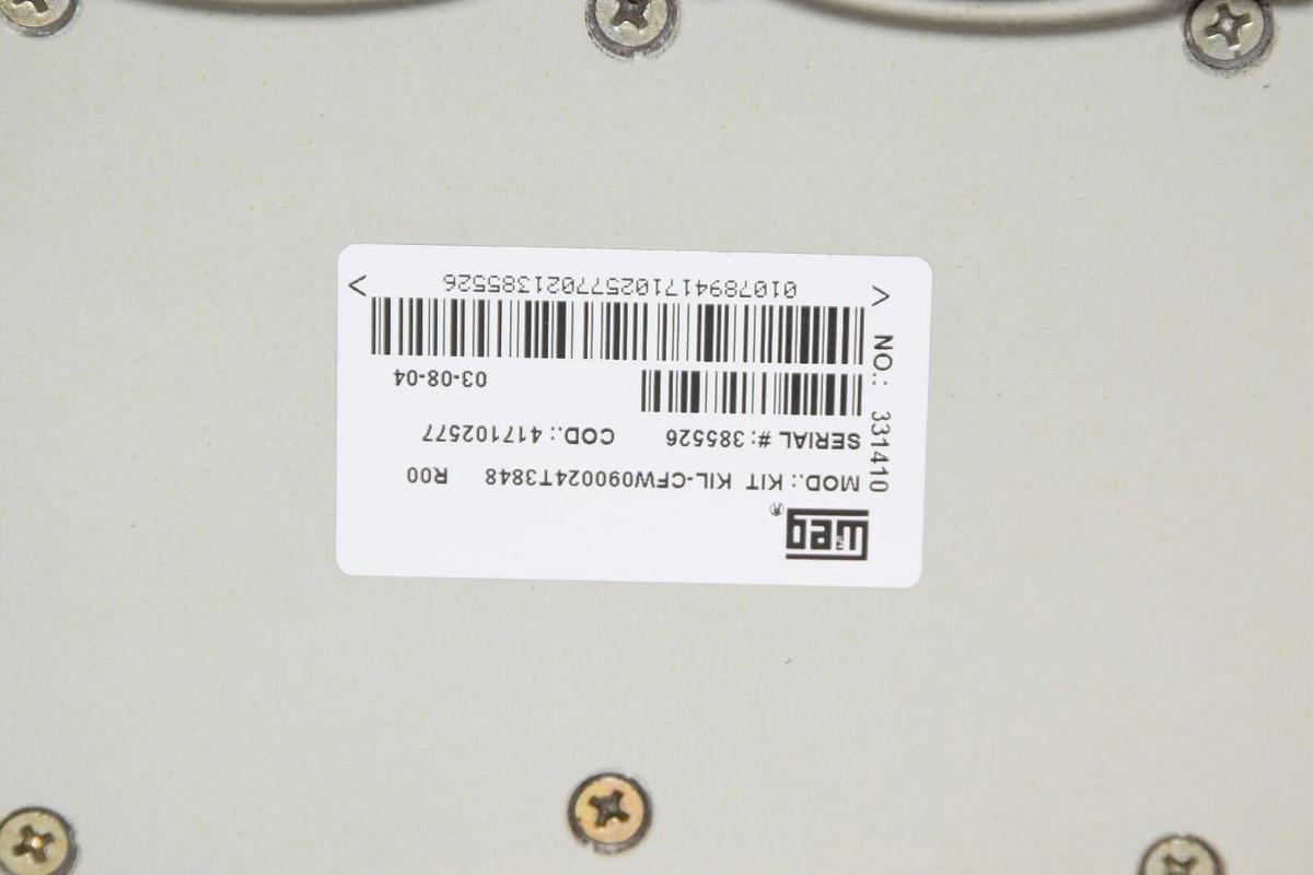 Used WEG USCFW090024T3848EOPDHCZ 3PH 380/480Vac 50/60Hz Vectrue Inverter *No Keypad*