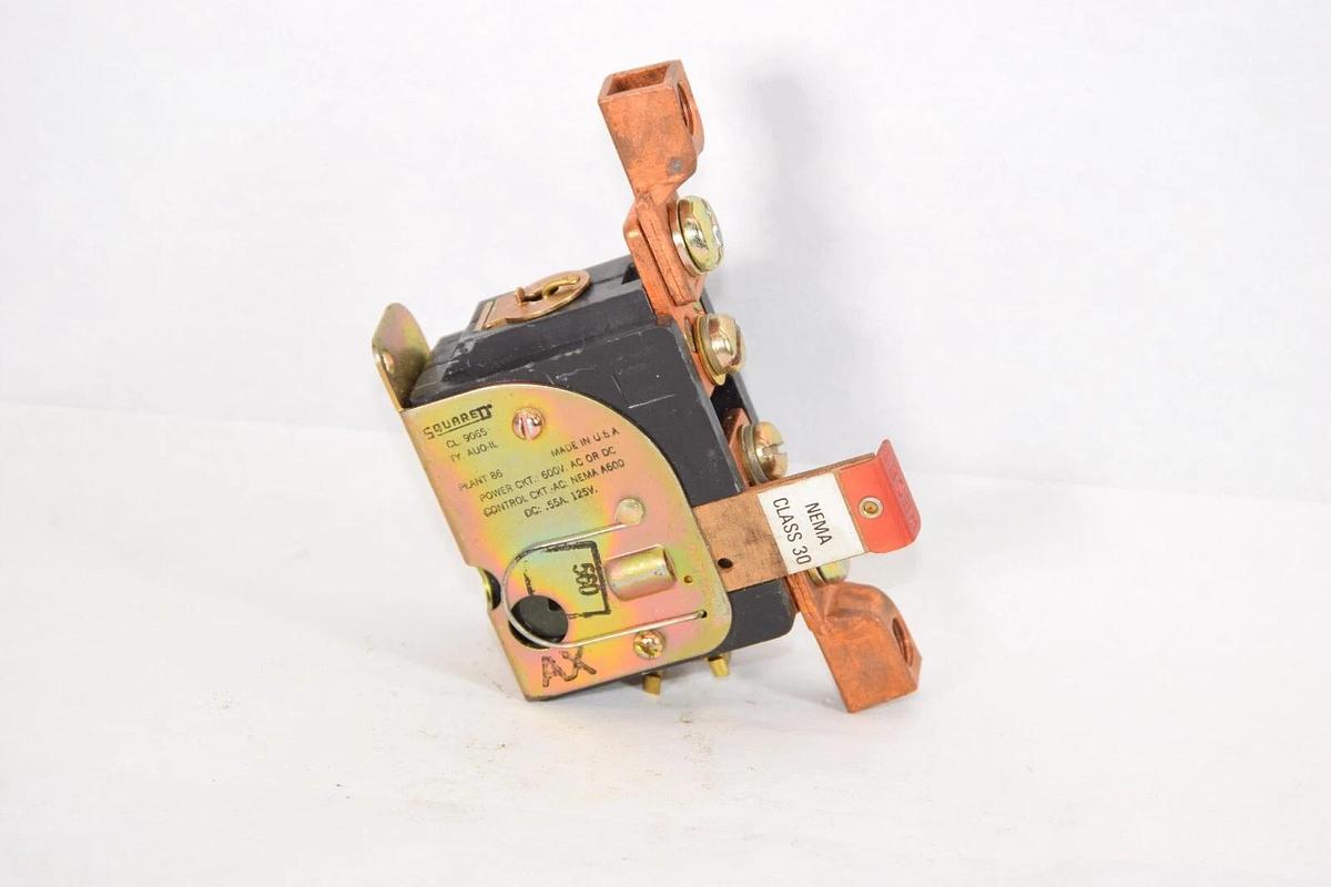 (NEW) SQUARE D AUO-IL AUO IL Class 9065 600V ac/dc Thermal Overload Relay