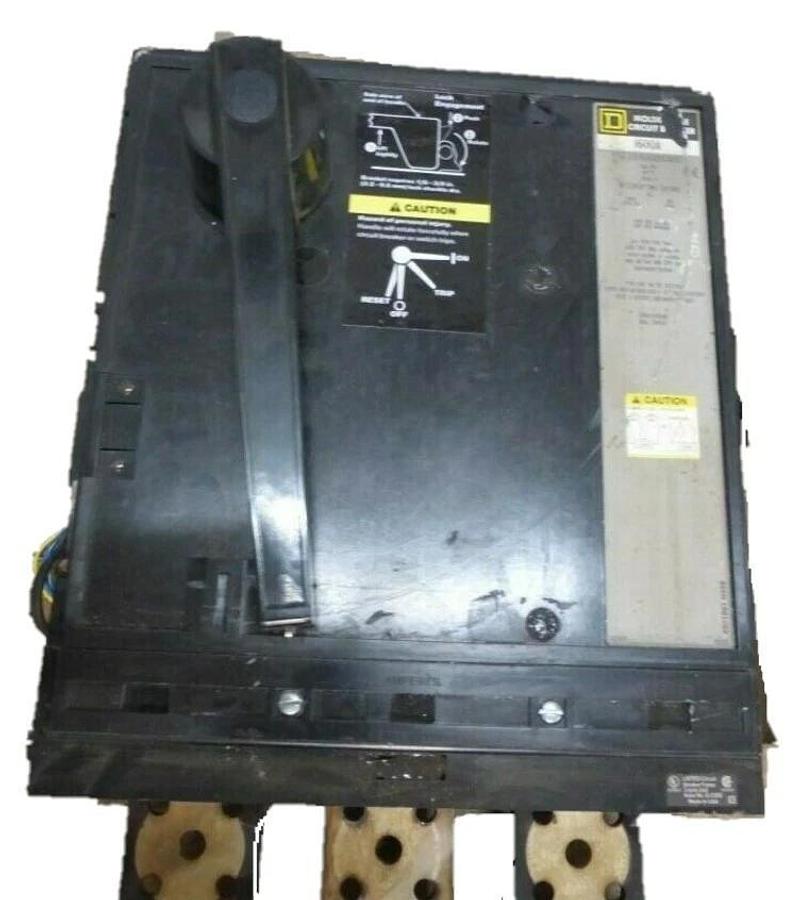 Used Square D PAF361600DC1680 1600A DC Circuit Breaker 1600 Amp