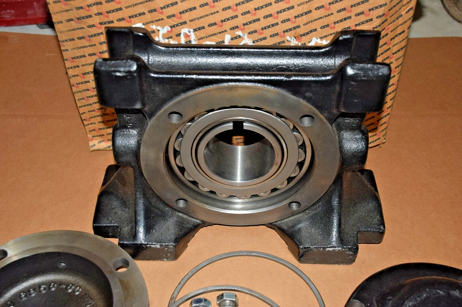 Link-Belt Rexnord Take Up Block Bearing TDLB6855D8 Link Belt 3-7/16" (NOS)