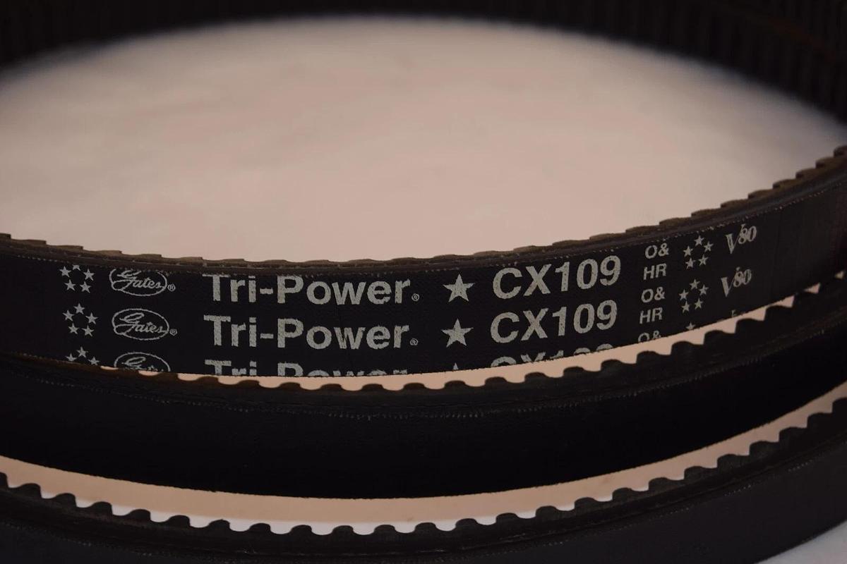 (NEW) GATES CX109 Tri-Power Cogged V-Belt