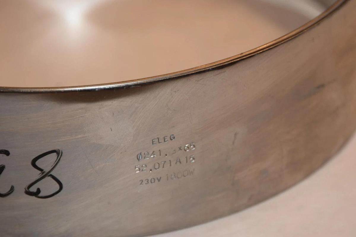 (NEW) ELEG 230V 1800W 52.071A15 0241. 3x65 10" Heating Band Element