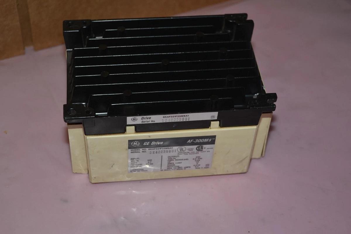 Used GENERAL ELECTRIC 6KAF321F25M$A1 .25HP 230V AF-300M$ DRIVE