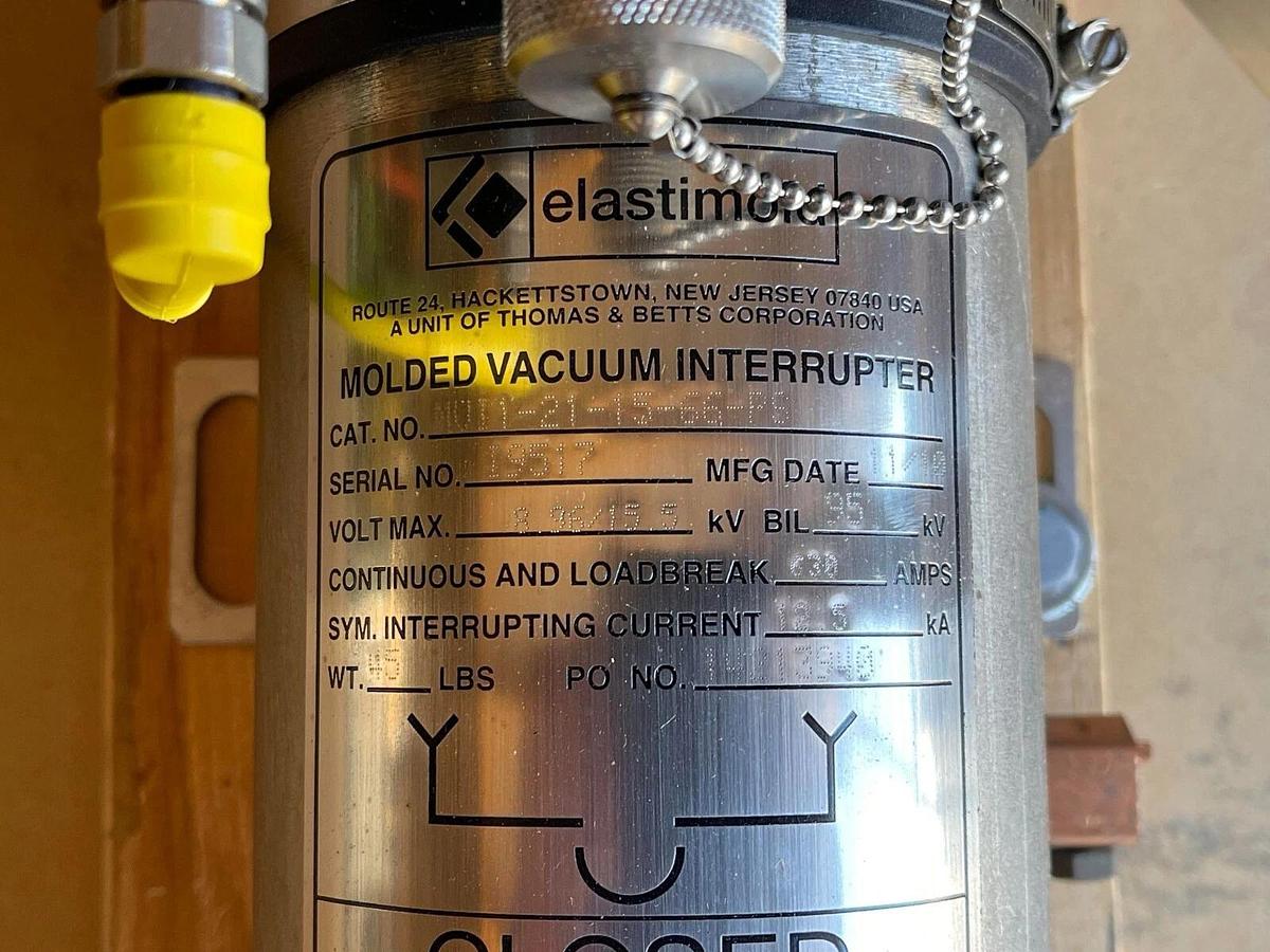 Elastimold Molded Vacuum Interrupter MVI1-21-15-66-PS MVI1211566PS *NEW*