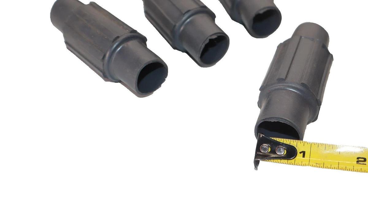 New 10 ROBROY  PLASTI-BOND  OCAL 1/2" Conduit Body Straight Fitting Coupling Red