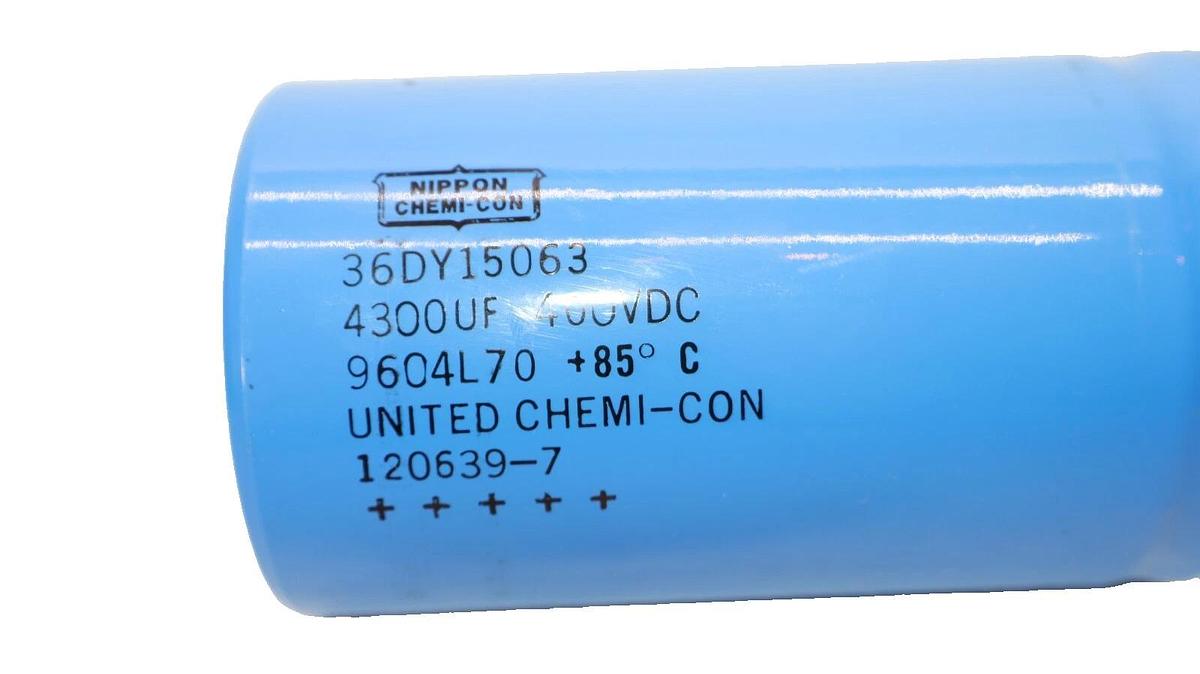 NIPPON / CHEMI-CON 36DY15063 4300uf 400Vdc Capacitor