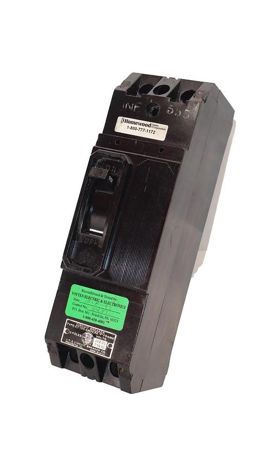 Refurbished ITE Citcuit Breaker F Frame ET100 90A 90 Amp 2P 2 Pole (Refurb)