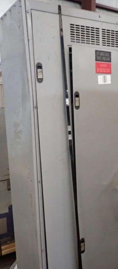Used Siemens P4E75ML400ETS P4 Panelboard 400A 480/277V 3PH 400 Amp 3 Breaker Mbpass
