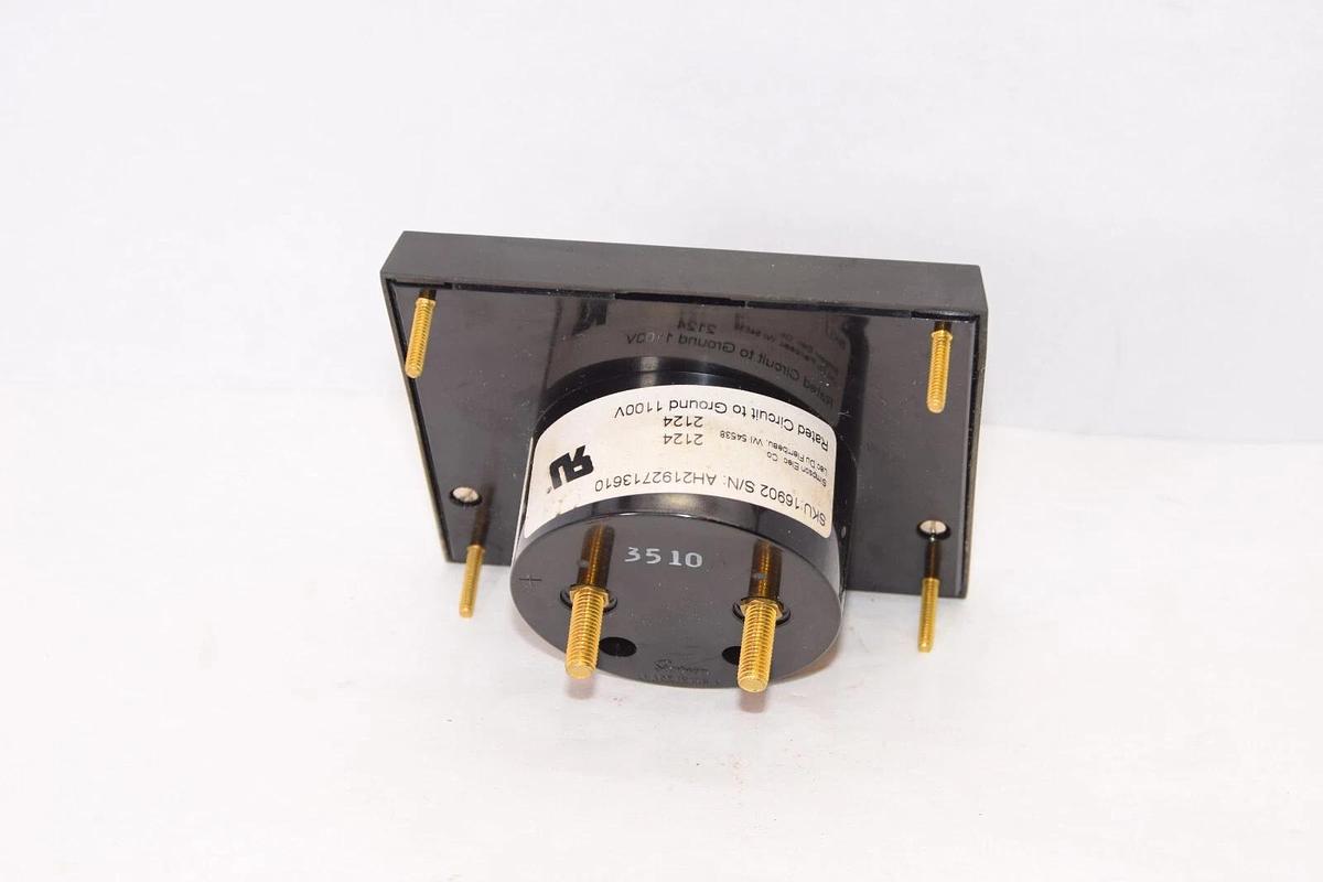 WESCHLER INSTRUMENTS 085010-L7 0-2Amp Precipitator Panel Meter *No Hardware NEW