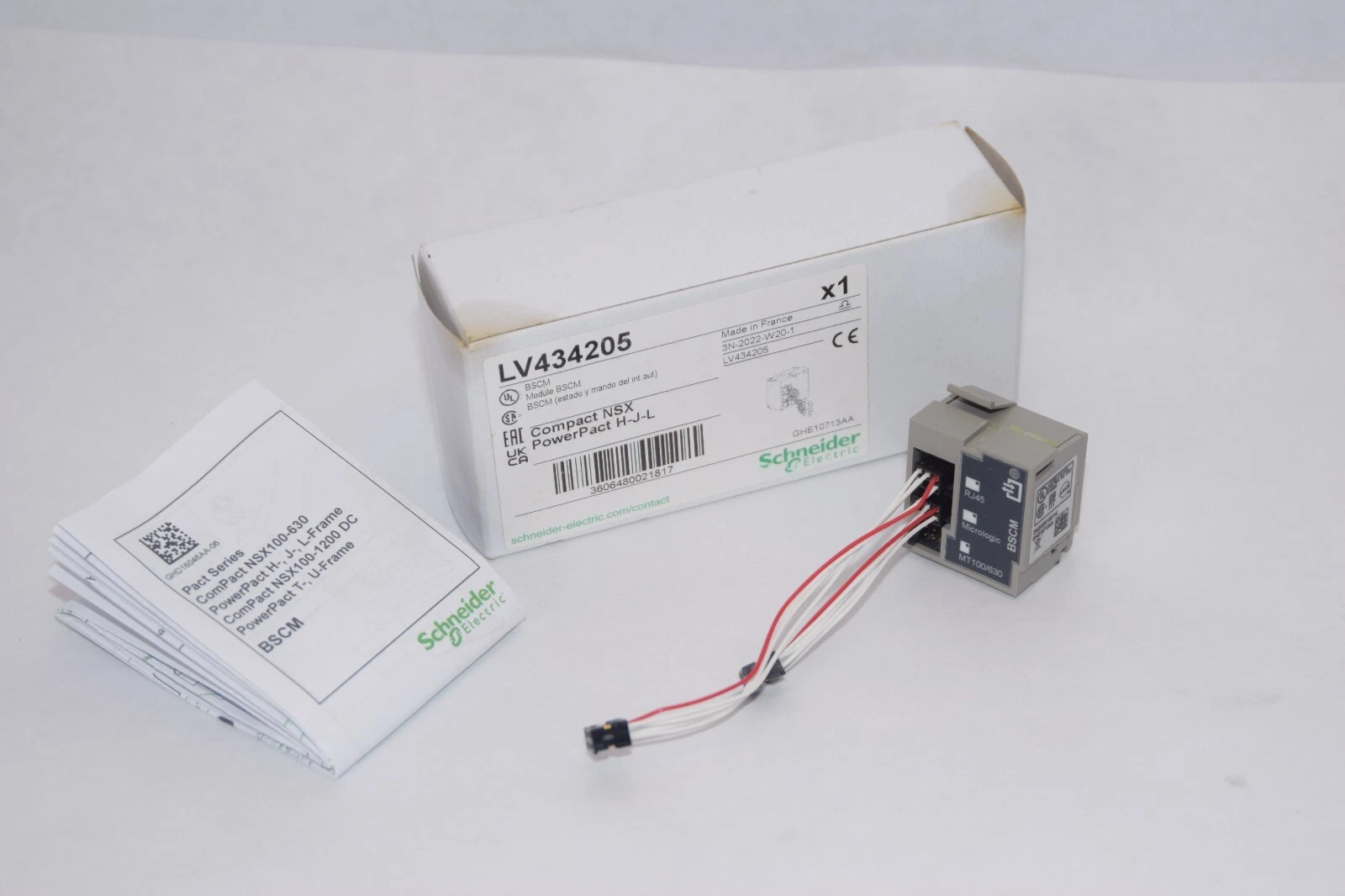 Schneider BSCM Compact NSX PowerPact H-J-L LV434205 (NEW)