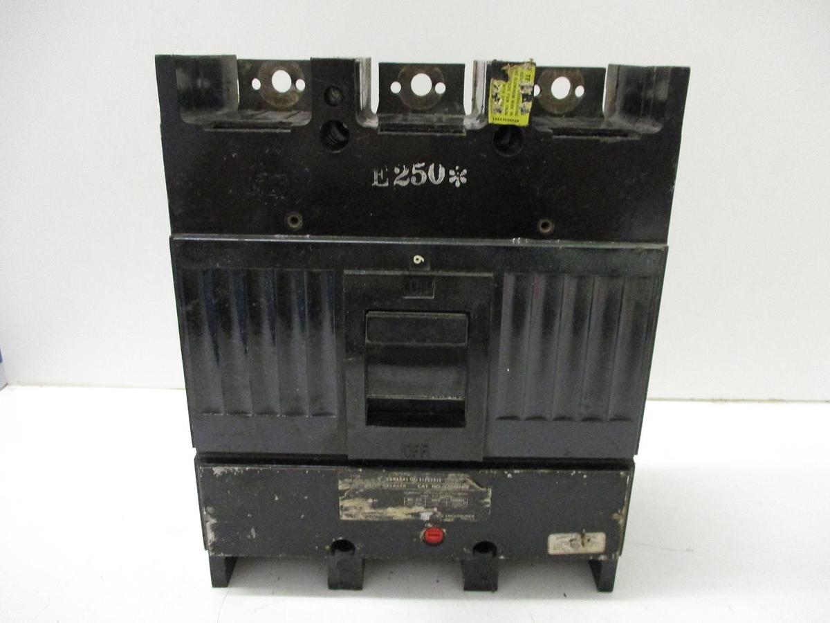 Used GE General Electric Circuit Breaker TJJ436400  ?, 400A 400 Amp A 600VAC 3 Pole