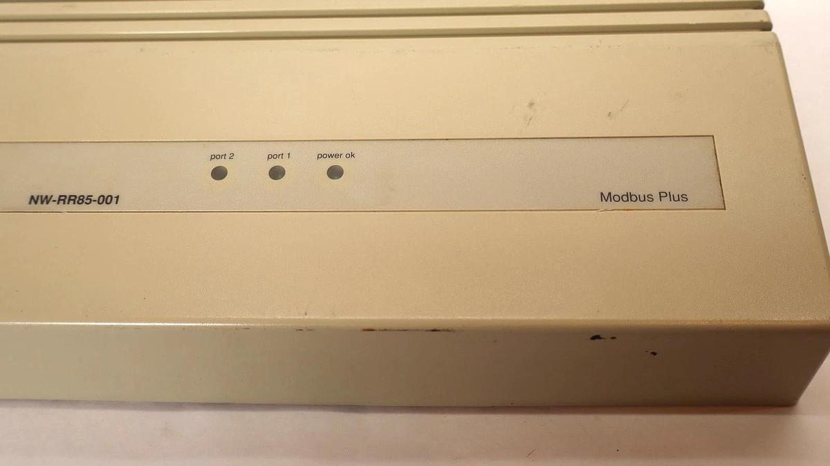 Used AEG Modicon Repeater Assembly Module NW-RR85-001 , NWRR85001 (Cosmetic Dmg)