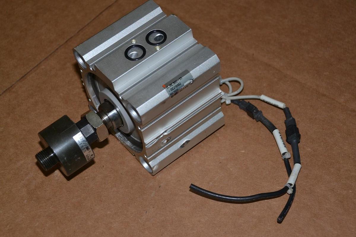 Used SMC PNEUMATIC AIR VALVE CDVQ2B80-23-DCJ1649J CDVQ2B80 23 DCJ1649J