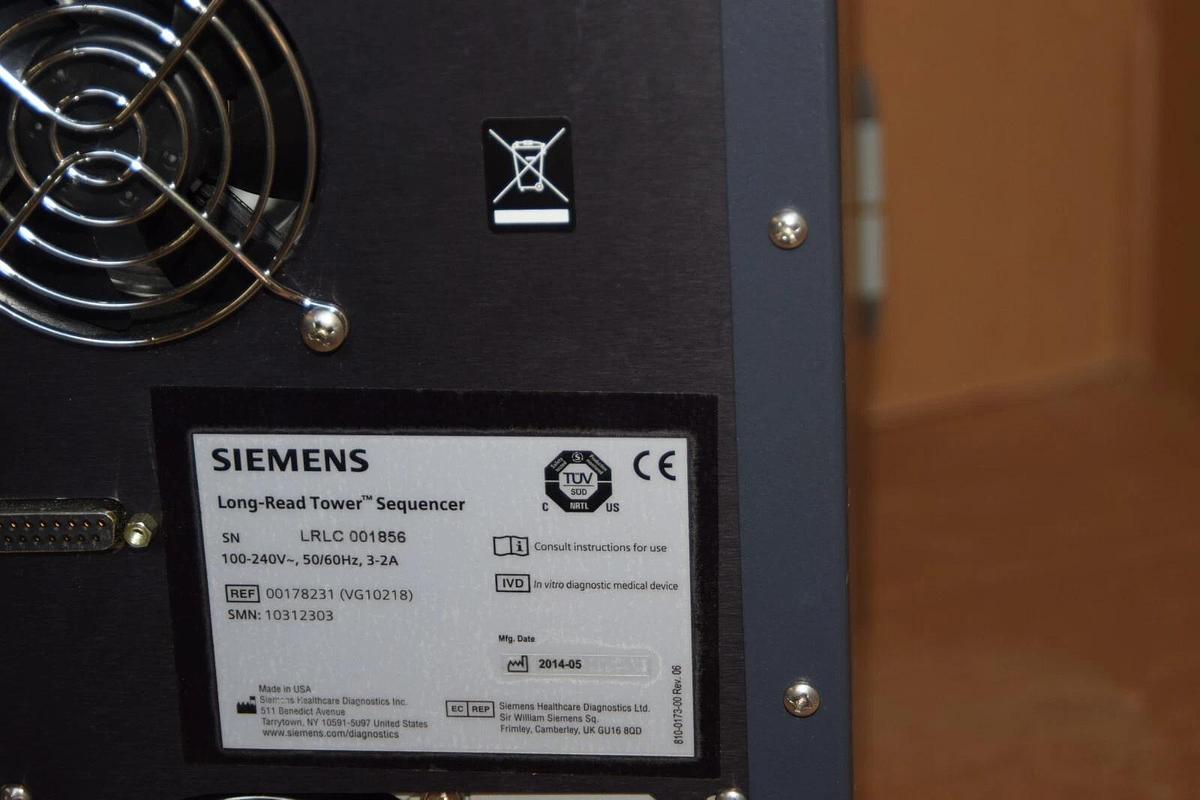 Siemens Long Read Tower Sequencer 00178231 100-240v (NEW)