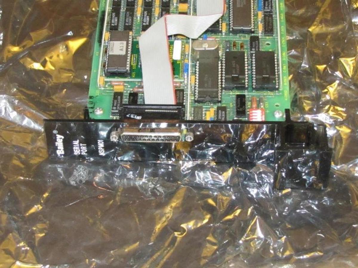 Refurbished BAILEY CONTROLS NSPM-01  NSPM01 Serial Port Network 90