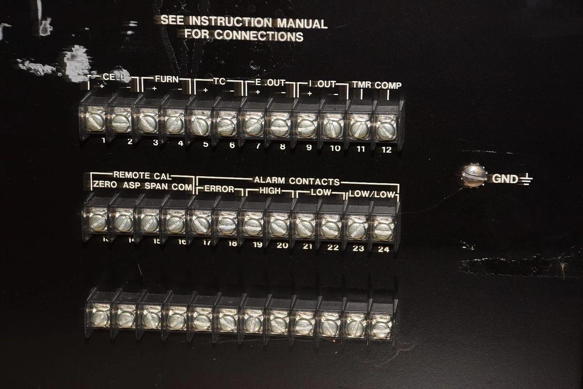 Used Ametek FCA/Micro - Control Thermox Flue Gas Monitor, FCA Micro
